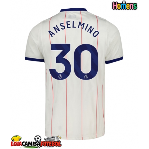 Camisa de Futebol Chelsea Aaron Anselmino #30 Equipamento Alternativo 2026-27 Manga Curta
